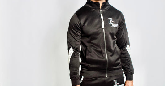 Black PV AirCraft Track Suit