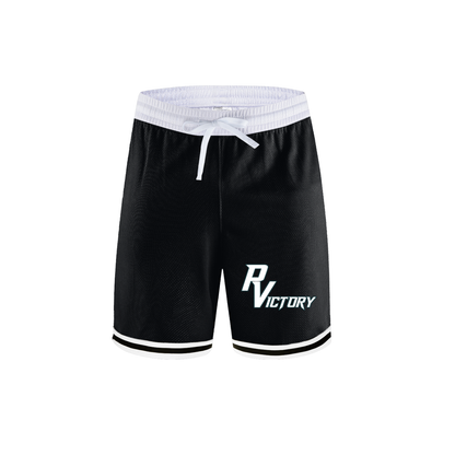 Classic Stripe Trim Basketball Shorts